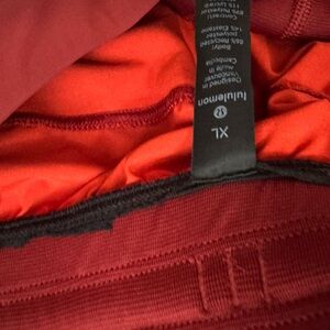 Lululemon Red THE Shorts